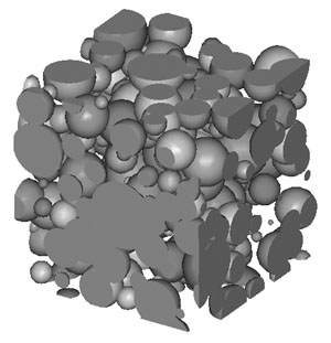 simulated microstructure